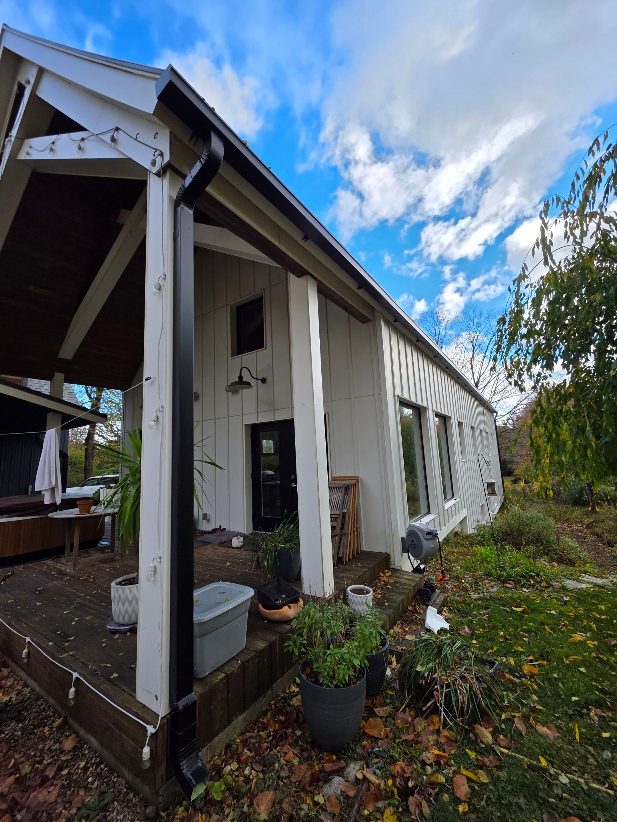 Completed work - Custom Box Style Gutter and Downspout Installation in Ipswich, MA